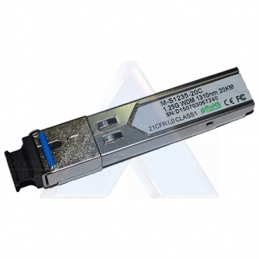 Модуль оптический одноволоконный SFP WDM, SC, 1310нм, 20км, DDM
