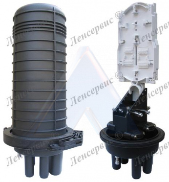 Оптическая муфта GJS-7002 до 144 сварок (FOSC 144, Huatel HTSC-204A, HTSC-204B, GJS-03)