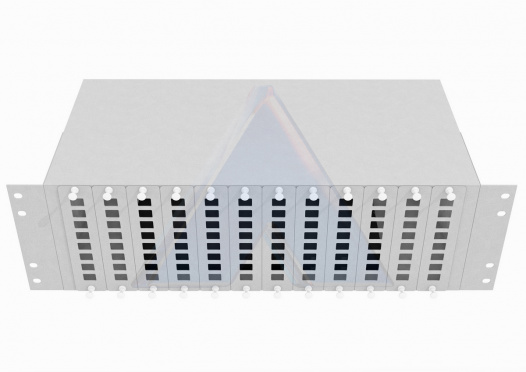 Кросс 19” в стойку LSR-96-пустой 12 планок SC