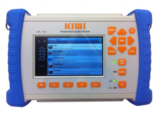 Универсальный (ETHERNET, E1, DATACOM) портативный тестер до 10Гбит KIWI-3140