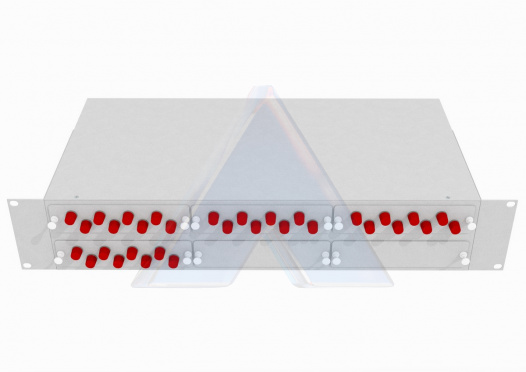 Кросс 19” в стойку LSR-48-32FC-SM-32UPC-2