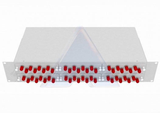 Кросс 19” в стойку LSR-48-48ST-SM-48UPC-3