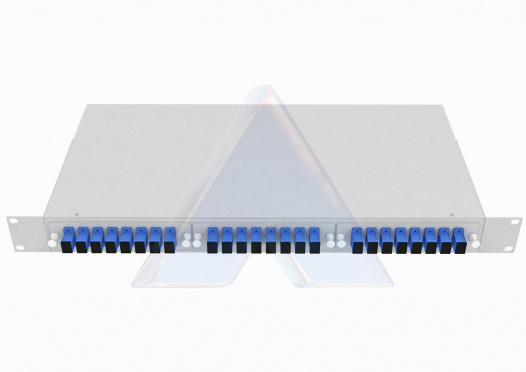 Кросс 19” в стойку LSR-24-24SC-SM-24UPC-2