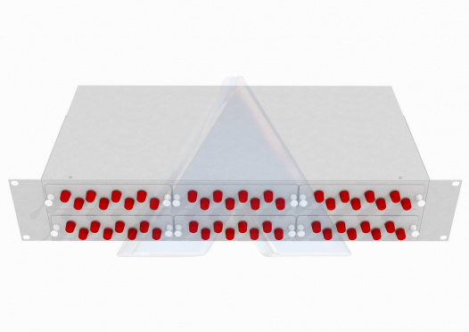 Кросс 19” в стойку LSR-48-48FC-SM-48UPC-3