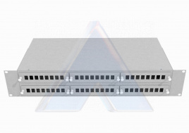 Кросс 19” в стойку LSR-48-пустой 6 планок SC