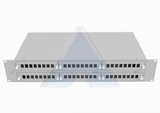 Кросс 19” в стойку LSR-48-пустой 6 планок SC