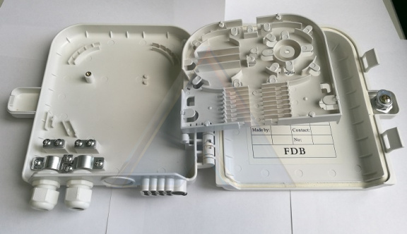 Оптическая кросс-муфта GJS-X30B (FDB-08J, GJS-X30RP) настенный сплиттерный распределительный бокс FTTH на 8 портов SC/LC-d